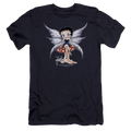 Betty Boop Mushroom Fairy - Men's Premium Slim Fit T-Shirt Hoodie, Sweatshirt | ZylaModa.com