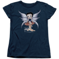 Betty Boop Mushroom Fairy - Women's T-Shirt Hoodie, Sweatshirt | ZylaModa.com