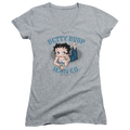 Betty Boop Jean Co - Juniors V-Neck T-Shirt Hoodie, Sweatshirt | ZylaModa.com