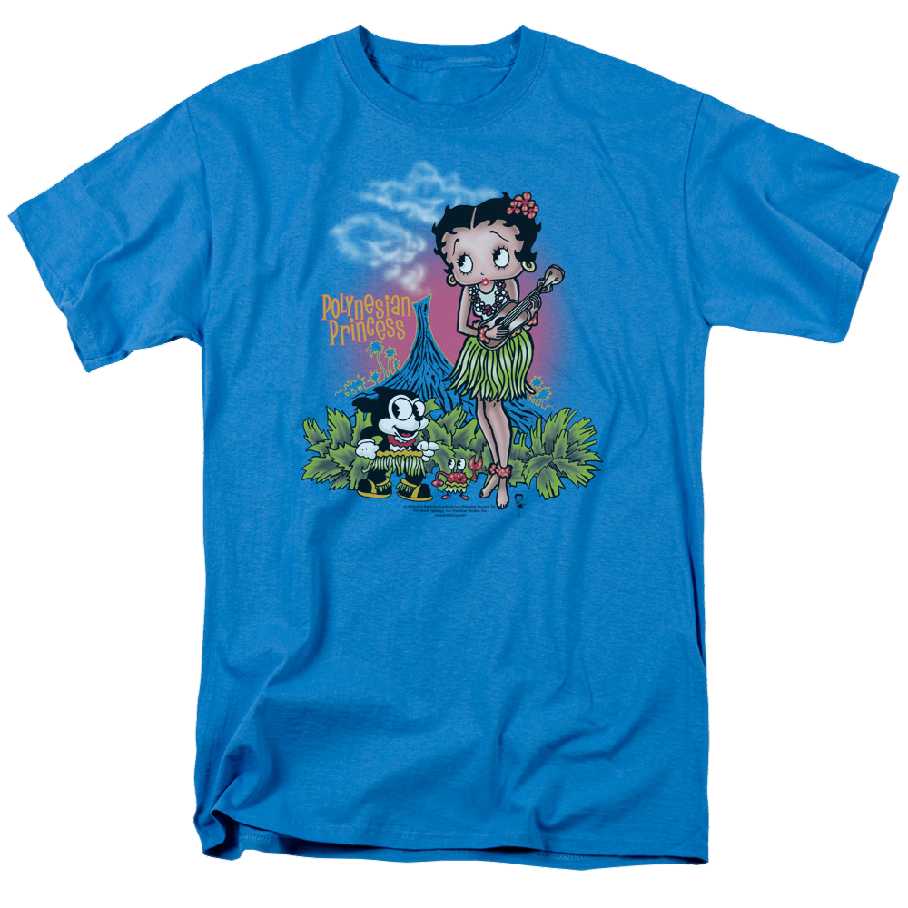 Betty Boop Polynesian Princess - Men's Regular Fit T-Shirt Hoodie, Sweatshirt | ZylaModa.com
