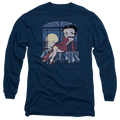 Betty Boop Moonlight - Men's Long Sleeve T-Shirt Hoodie, Sweatshirt | ZylaModa.com