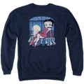 Betty Boop Moonlight - Men's Crewneck Sweatshirt T-Shirts, Hoodie | ZylaModa.com
