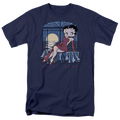 Betty Boop Moonlight - Men's Regular Fit T-Shirt Hoodie, Sweatshirt | ZylaModa.com