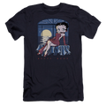Betty Boop Moonlight - Men's Premium Slim Fit T-Shirt Hoodie, Sweatshirt | ZylaModa.com