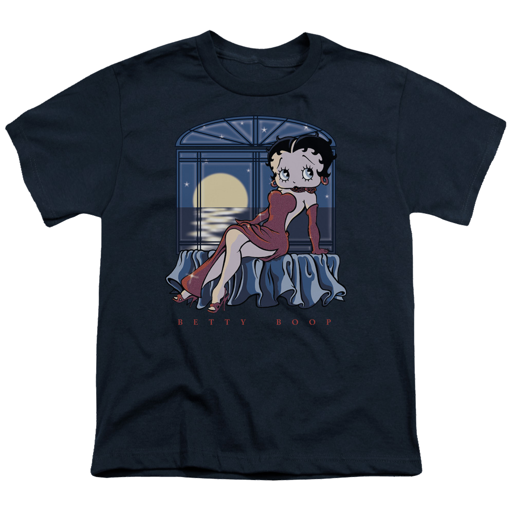 Betty Boop Moonlight - Youth T-Shirt Hoodie, Sweatshirt | ZylaModa.com