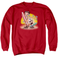 Betty Boop Surf - Men's Crewneck Sweatshirt T-Shirts, Hoodie | ZylaModa.com