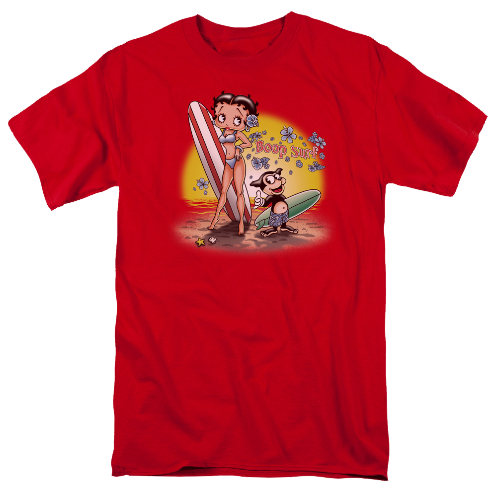 Betty Boop Surf - Men's Regular Fit T-Shirt Hoodie, Sweatshirt | ZylaModa.com