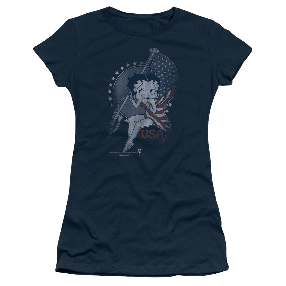 Betty Boop Proud Betty - Juniors T-Shirt Hoodie, Sweatshirt | ZylaModa.com