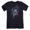 Betty Boop Proud Betty - Men's Premium Slim Fit T-Shirt Hoodie, Sweatshirt | ZylaModa.com