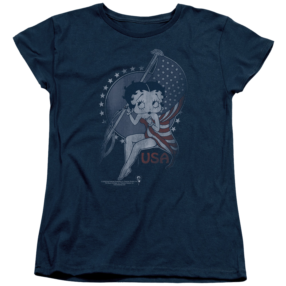Betty Boop Proud Betty - Women's T-Shirt Hoodie, Sweatshirt | ZylaModa.com