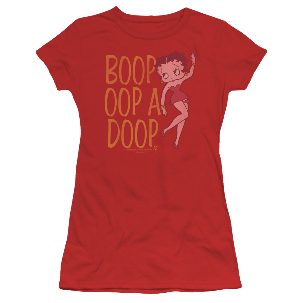 Betty Boop Classic Oop - Juniors T-Shirt Hoodie, Sweatshirt | ZylaModa.com