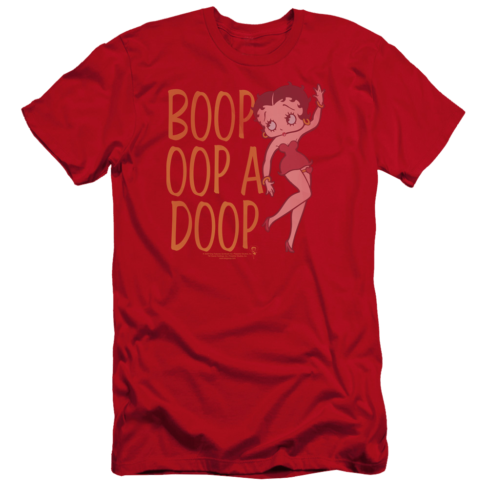 Betty Boop Classic Oop - Men's Premium Slim Fit T-Shirt Hoodie, Sweatshirt | ZylaModa.com