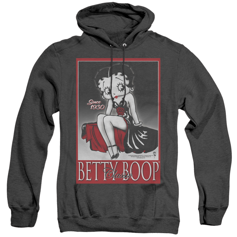 Betty Boop Classic - Heather Pullover Hoodie T-Shirts, Sweatshirt | ZylaModa.com