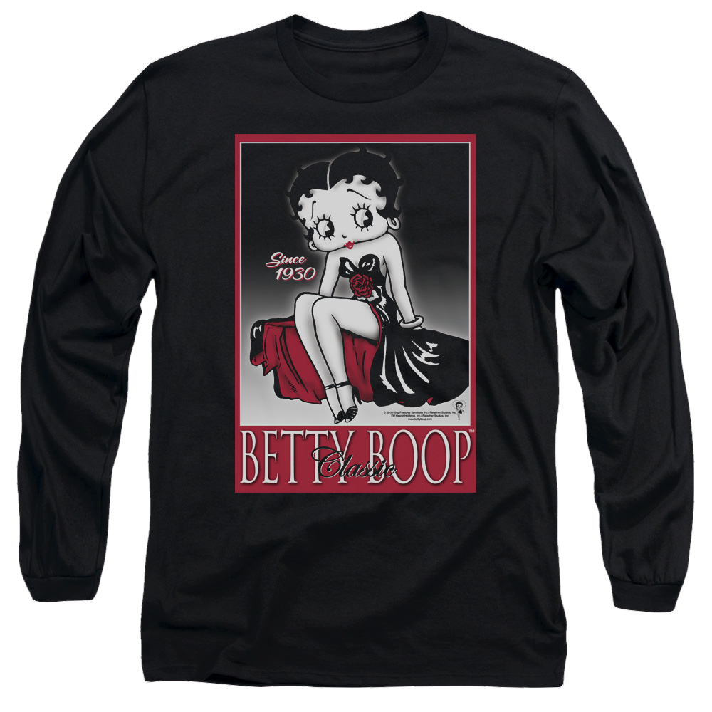 Betty Boop Classic - Men's Long Sleeve T-Shirt Hoodie, Sweatshirt | ZylaModa.com
