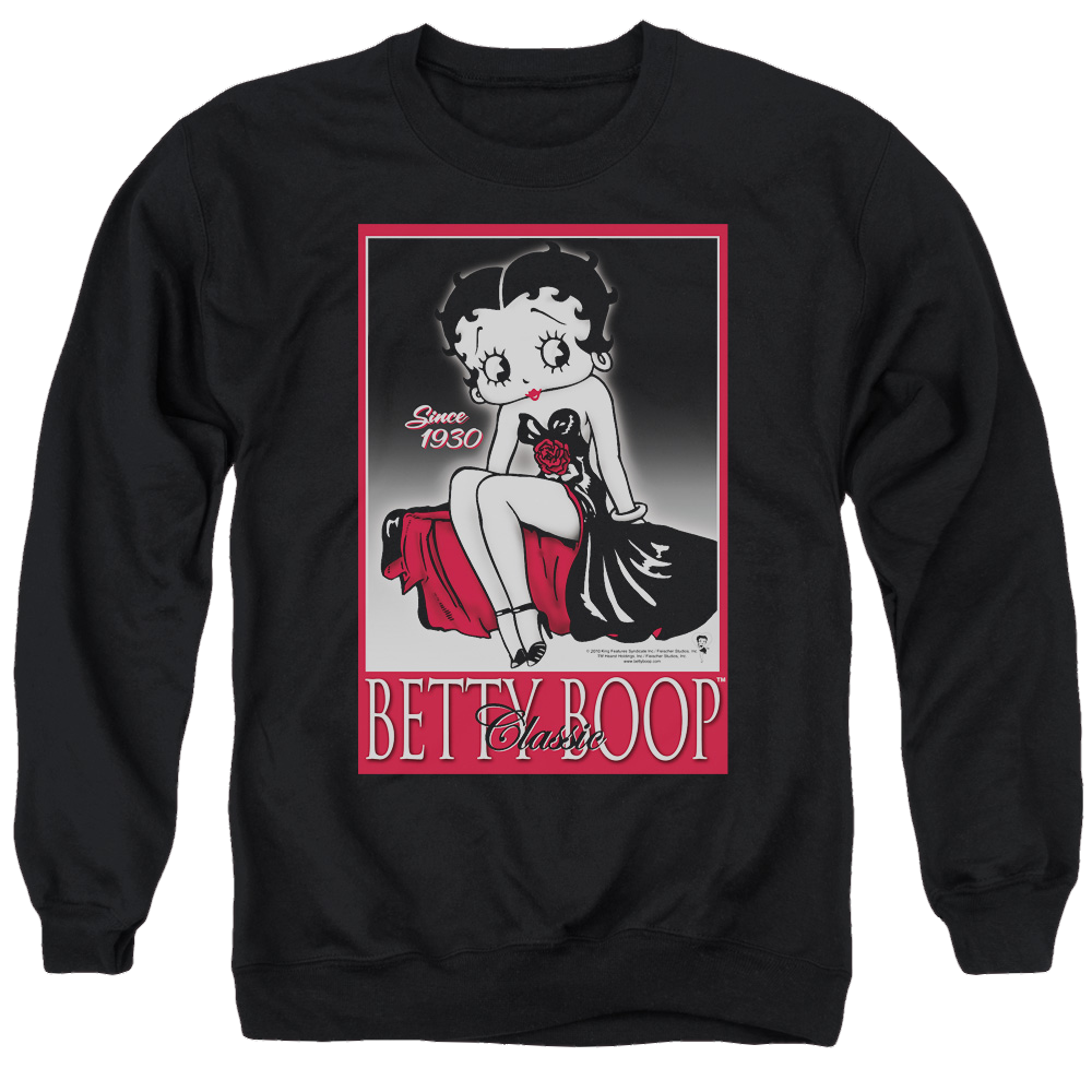Betty Boop Classic - Men's Crewneck Sweatshirt T-Shirts, Hoodie | ZylaModa.com