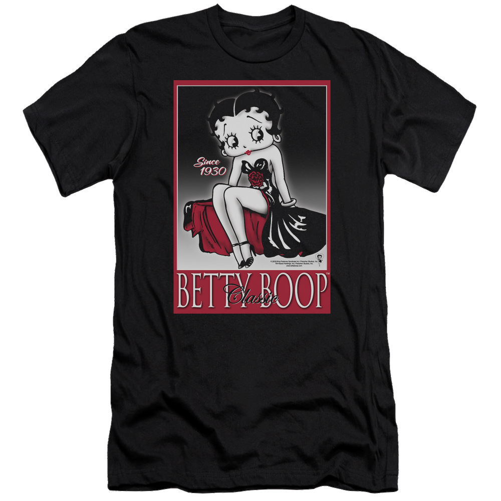 Betty Boop Classic - Men's Premium Slim Fit T-Shirt Hoodie, Sweatshirt | ZylaModa.com