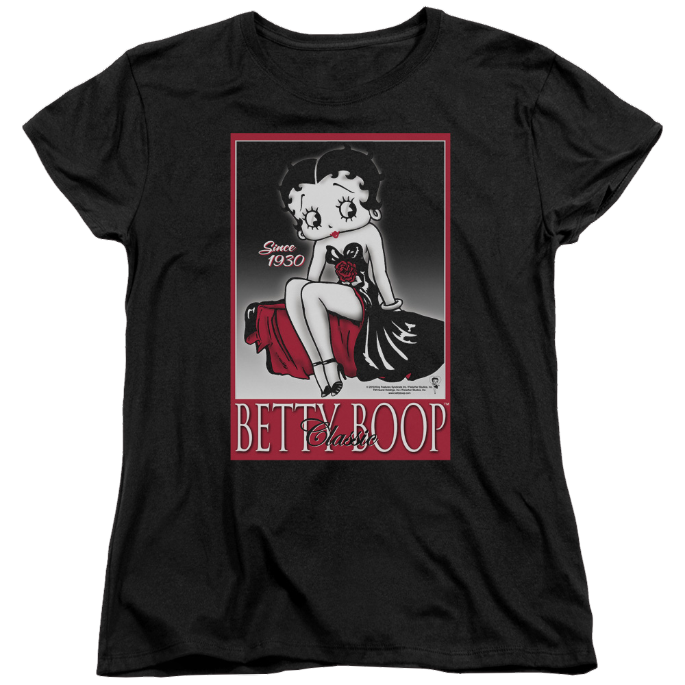 Betty Boop Classic - Women's T-Shirt Style001 Hoodie, Sweatshirt | ZylaModa.com