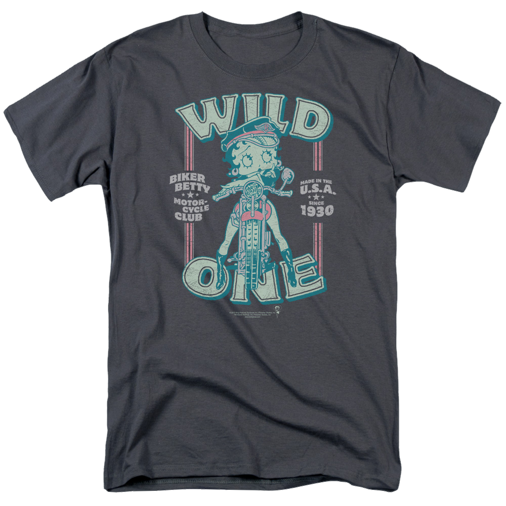 Betty Boop Wild One - Men's Regular Fit T-Shirt Hoodie, Sweatshirt | ZylaModa.com