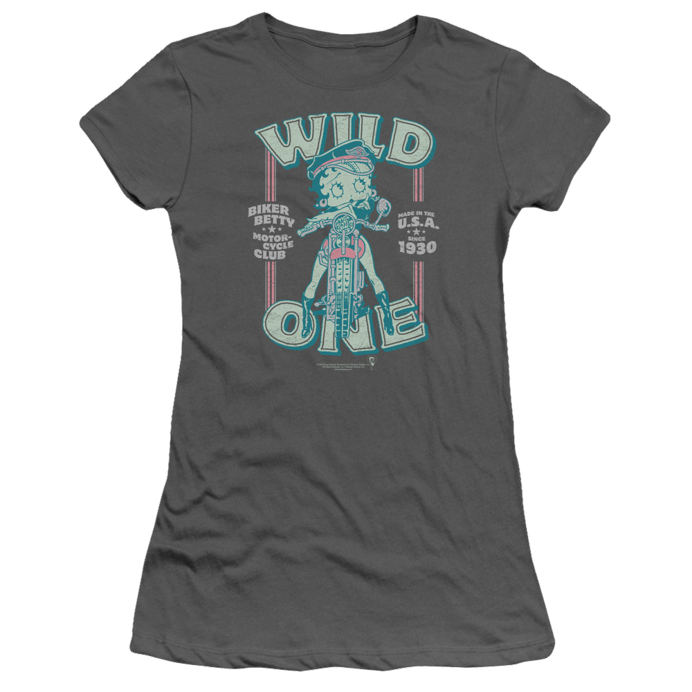 Betty Boop Wild One - Juniors T-Shirt Hoodie, Sweatshirt | ZylaModa.com