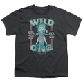 Betty Boop Wild One - Kid's T-Shirt Hoodie, Sweatshirt | ZylaModa.com