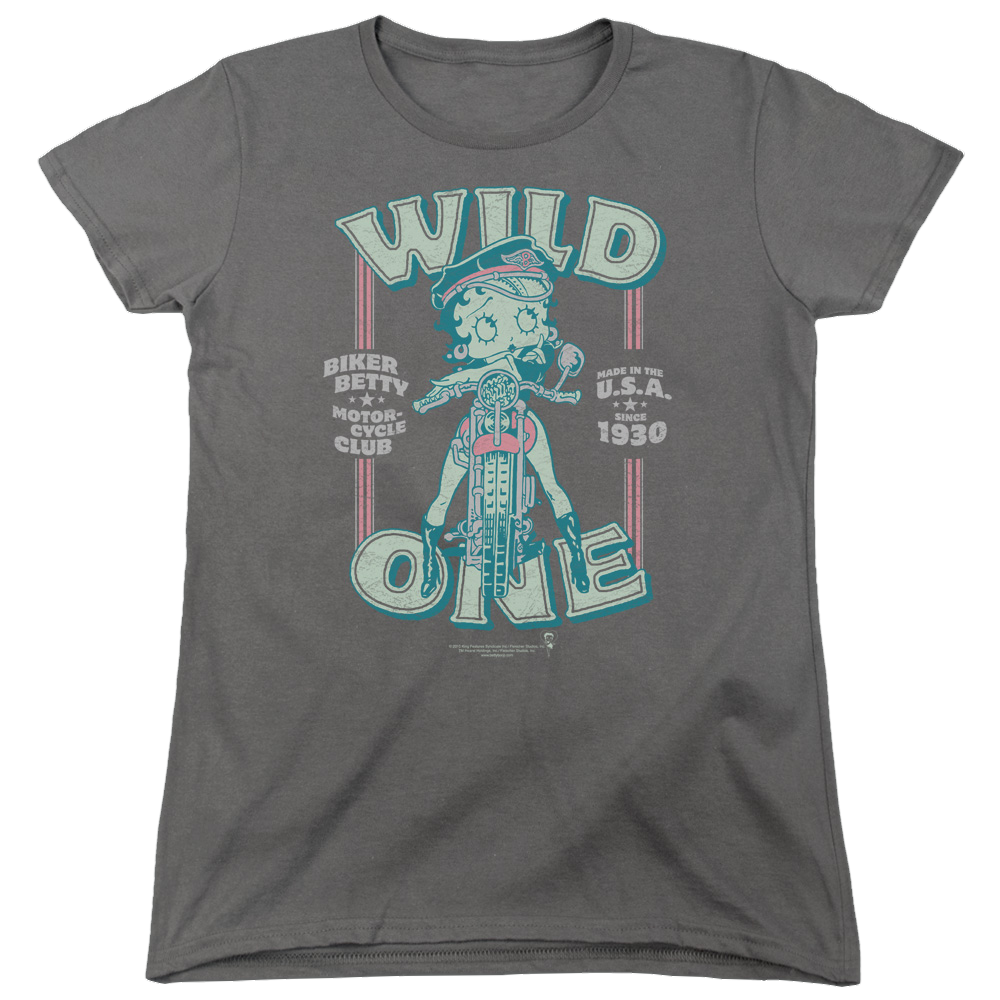 Betty Boop Wild One - Women's T-Shirt Hoodie, Sweatshirt | ZylaModa.com
