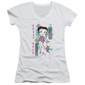 Betty Boop Booping 80s Style - Juniors V-Neck T-Shirt Hoodie, Sweatshirt | ZylaModa.com