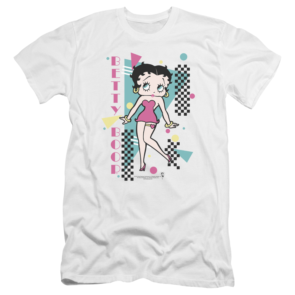 Betty Boop Booping 80S Style - Men's Premium Slim Fit T-Shirt Hoodie, Sweatshirt | ZylaModa.com