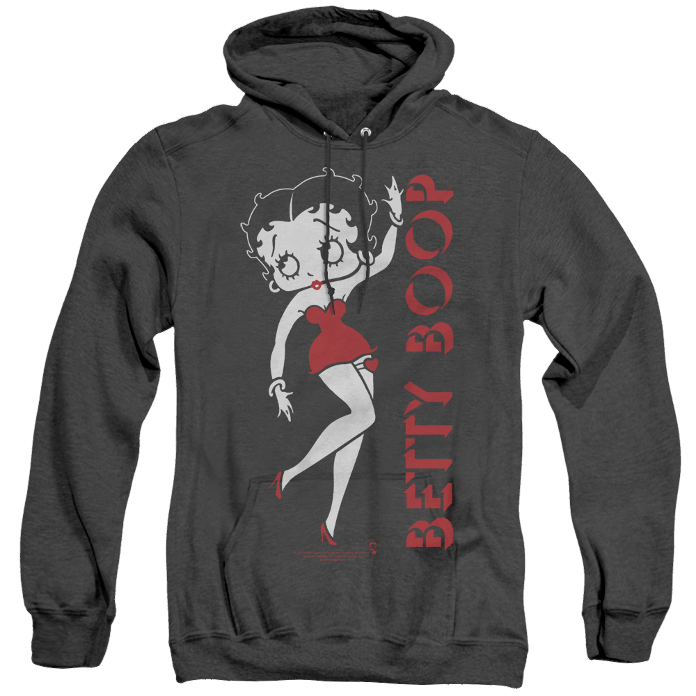Betty Boop Classic - Heather Pullover Hoodie Style001 T-Shirts, Sweatshirt | ZylaModa.com