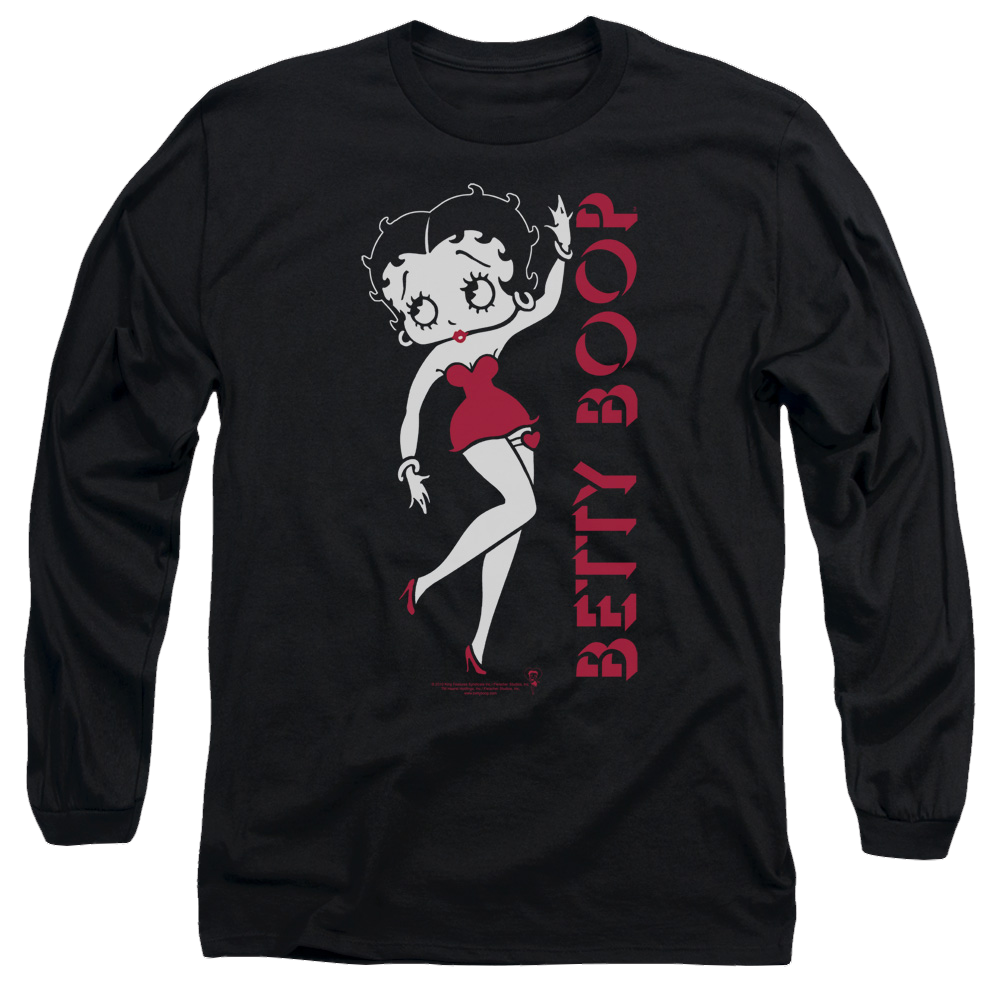 Betty Boop Classic - Men's Long Sleeve T-Shirt Style001 Hoodie, Sweatshirt | ZylaModa.com