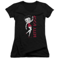 Betty Boop Classic - Juniors V-Neck T-Shirt Style001 Hoodie, Sweatshirt | ZylaModa.com