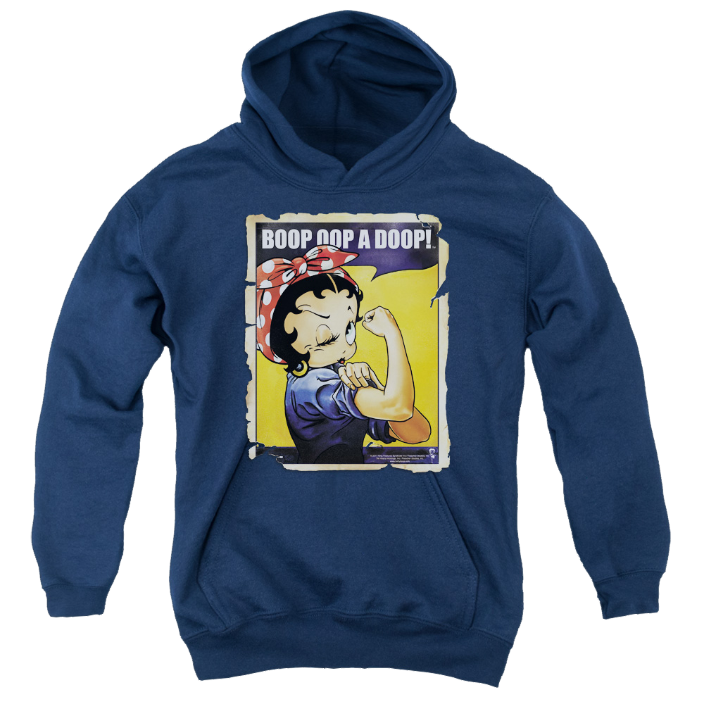 Betty Boop Power - Youth Hoodie T-Shirts, Sweatshirt | ZylaModa.com