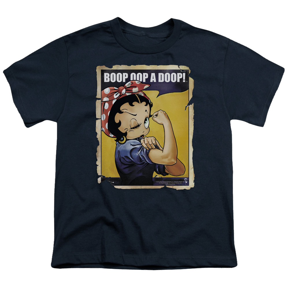 Betty Boop Power - Youth T-Shirt Hoodie, Sweatshirt | ZylaModa.com