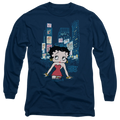 Betty Boop Square - Men's Long Sleeve T-Shirt Hoodie, Sweatshirt | ZylaModa.com