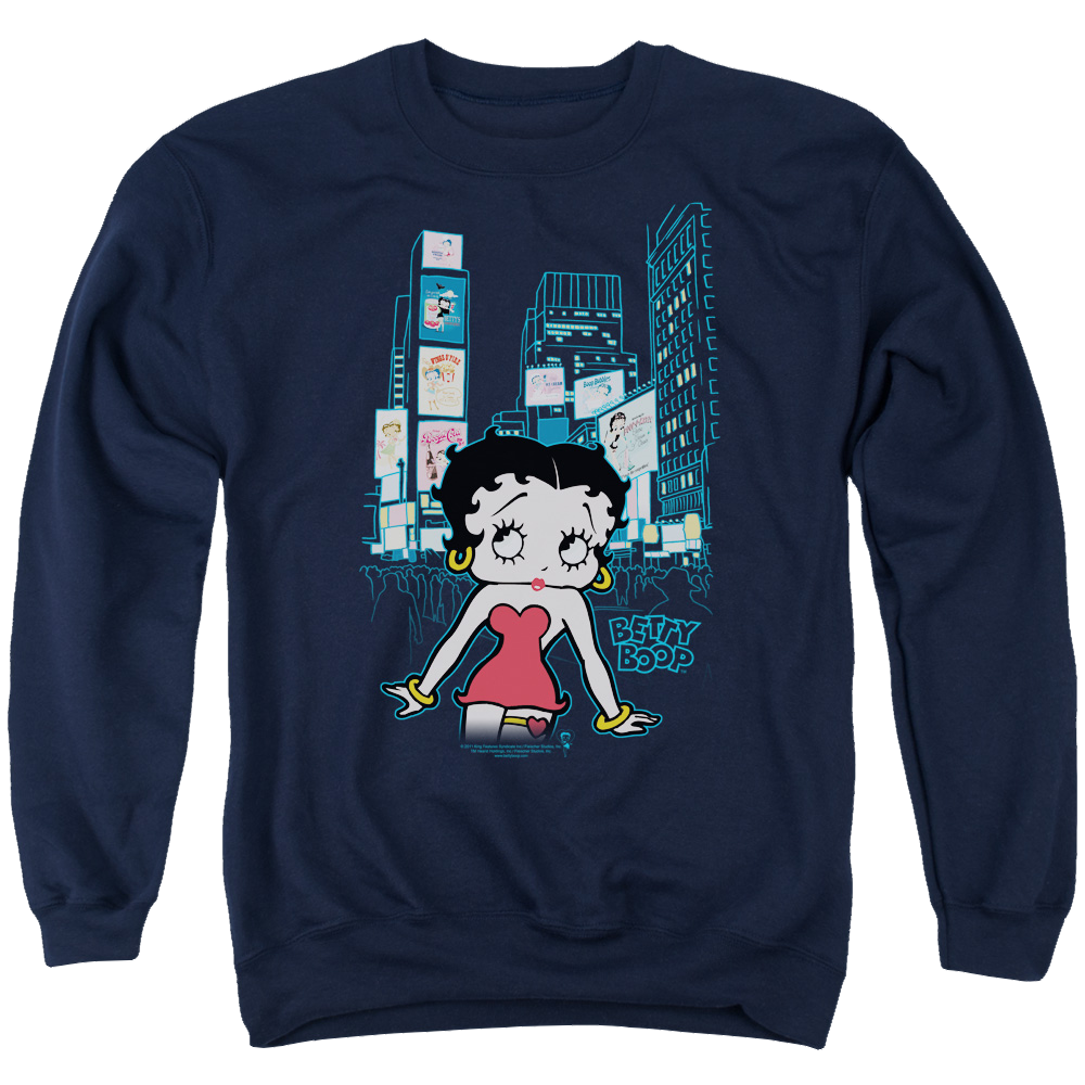 Betty Boop Square - Men's Crewneck Sweatshirt T-Shirts, Hoodie | ZylaModa.com