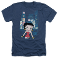 Betty Boop Square - Men's Heather T-Shirt Hoodie, Sweatshirt | ZylaModa.com