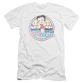 Betty Boop Miami Beach - Men's Premium Slim Fit T-Shirt Hoodie, Sweatshirt | ZylaModa.com