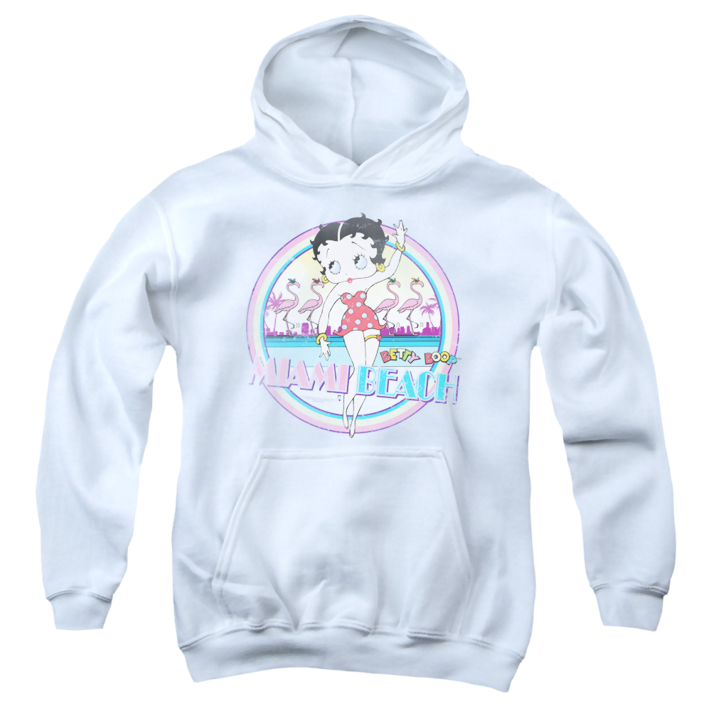 Betty Boop Miami Beach - Youth Hoodie T-Shirts, Sweatshirt | ZylaModa.com