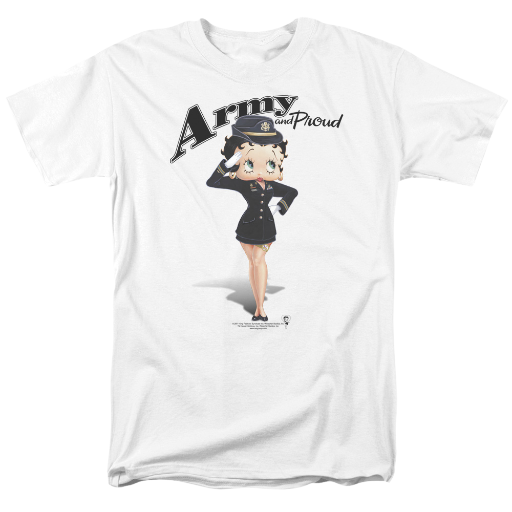 Betty Boop Army Boop - Men's Regular Fit T-Shirt Hoodie, Sweatshirt | ZylaModa.com