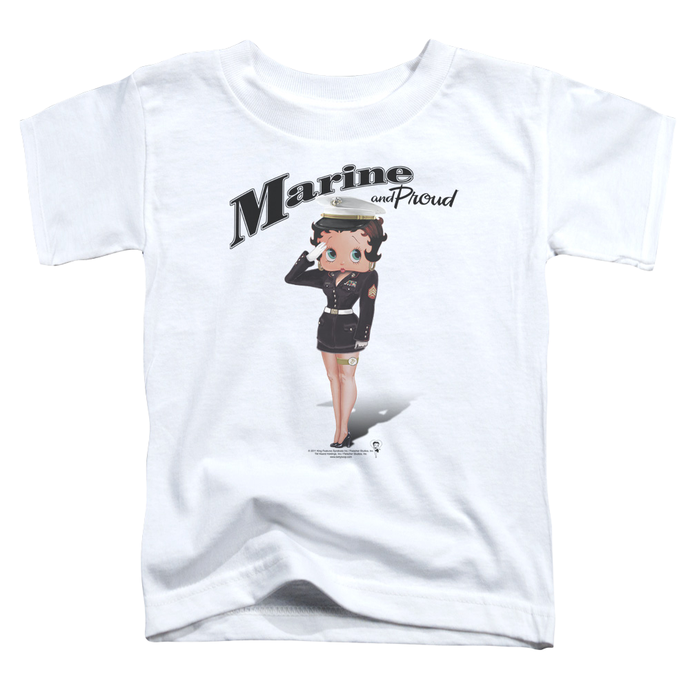 Betty Boop Marine Boop - Kid's T-Shirt Hoodie, Sweatshirt | ZylaModa.com