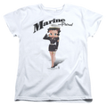 Betty Boop Marine Boop - Women's T-Shirt Hoodie, Sweatshirt | ZylaModa.com