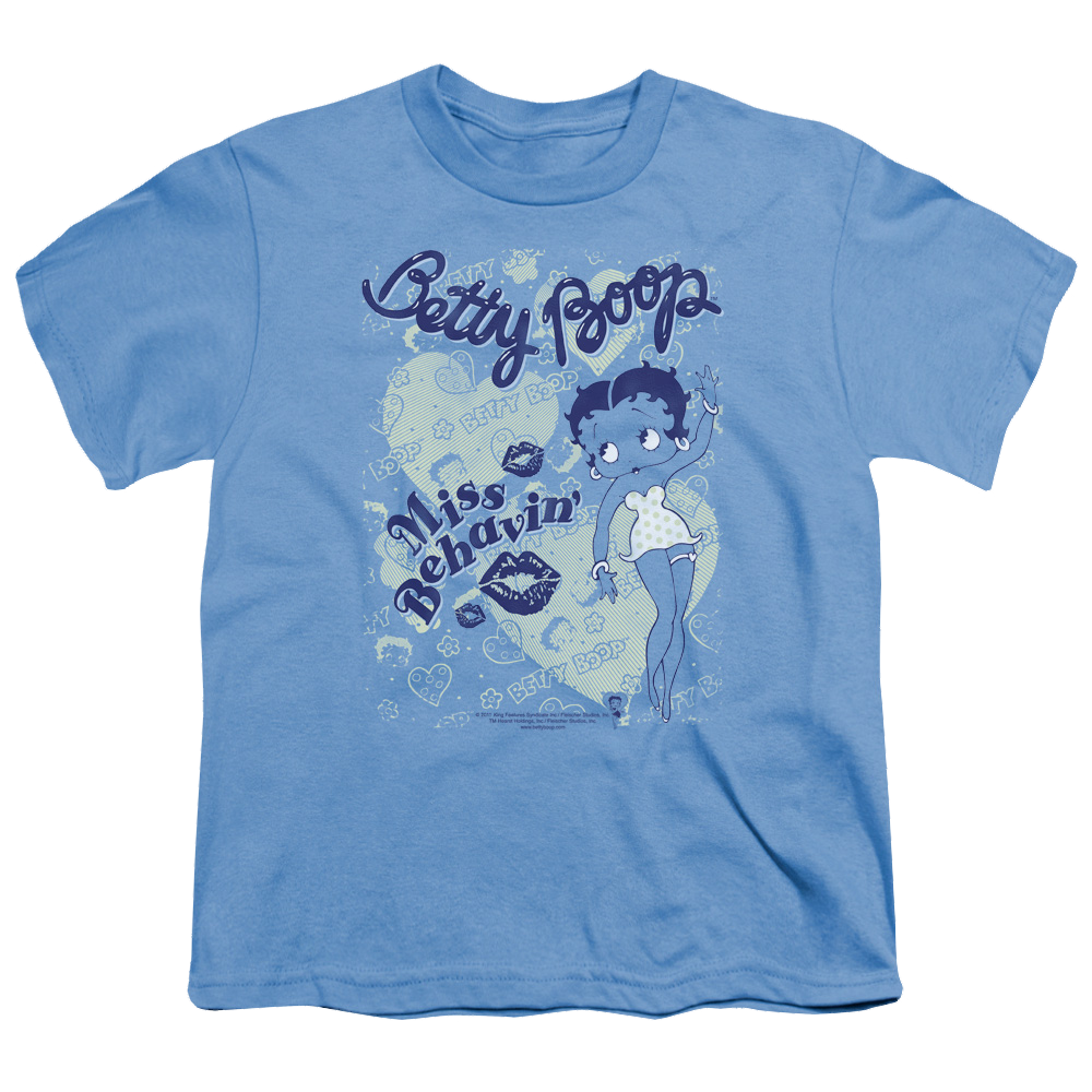 Betty Boop Miss Behavin - Youth T-Shirt Hoodie, Sweatshirt | ZylaModa.com