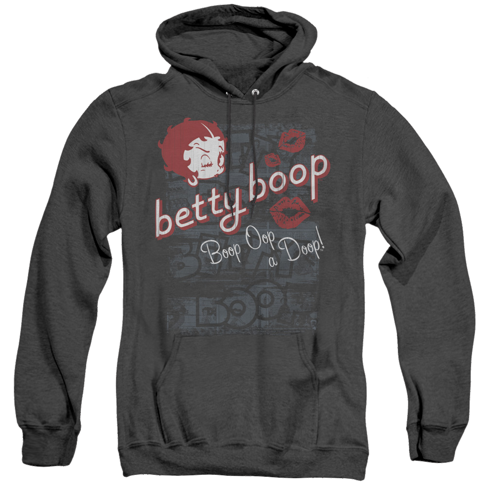 Betty Boop Boop Oop - Heather Pullover Hoodie T-Shirts, Sweatshirt | ZylaModa.com