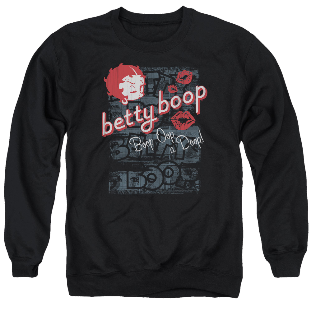 Betty Boop Boop Oop - Men's Crewneck Sweatshirt T-Shirts, Hoodie | ZylaModa.com