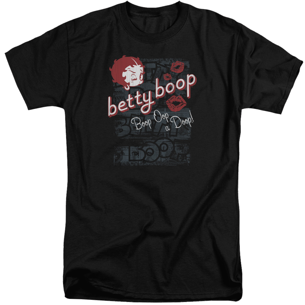 Betty Boop Boop Oop - Men's Tall Fit T-Shirt Hoodie, Sweatshirt | ZylaModa.com
