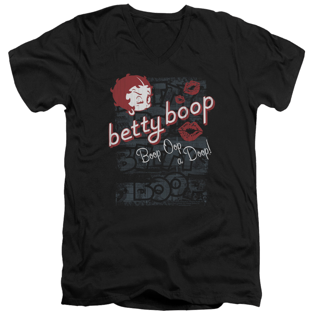 Betty Boop Boop Oop - Men's V-Neck T-Shirt Hoodie, Sweatshirt | ZylaModa.com