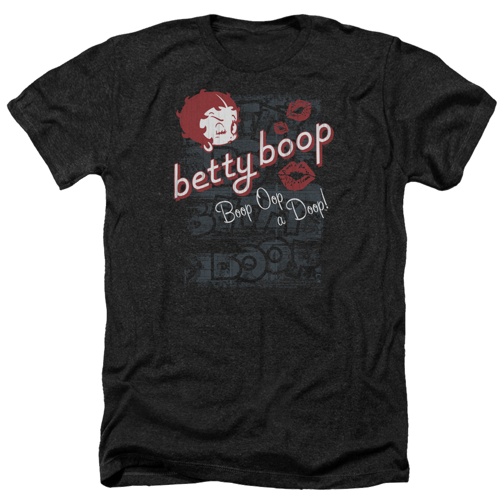 Betty Boop Boop Oop - Men's Heather T-Shirt Hoodie, Sweatshirt | ZylaModa.com