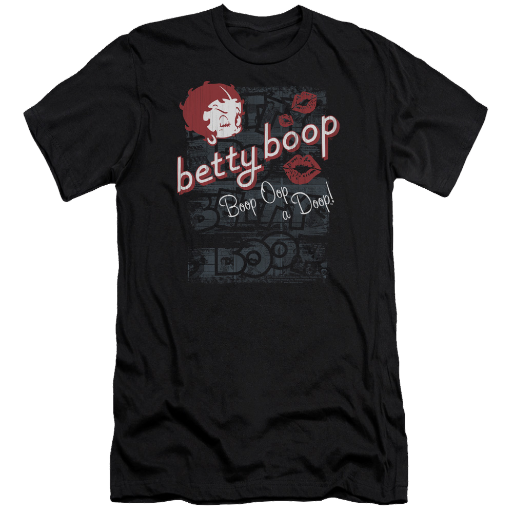 Betty Boop Boop Oop - Men's Premium Slim Fit T-Shirt Hoodie, Sweatshirt | ZylaModa.com