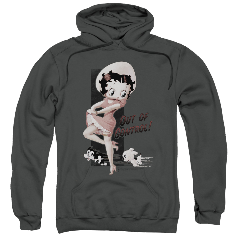 Betty Boop Out Of Control - Pullover Hoodie T-Shirts, Sweatshirt | ZylaModa.com