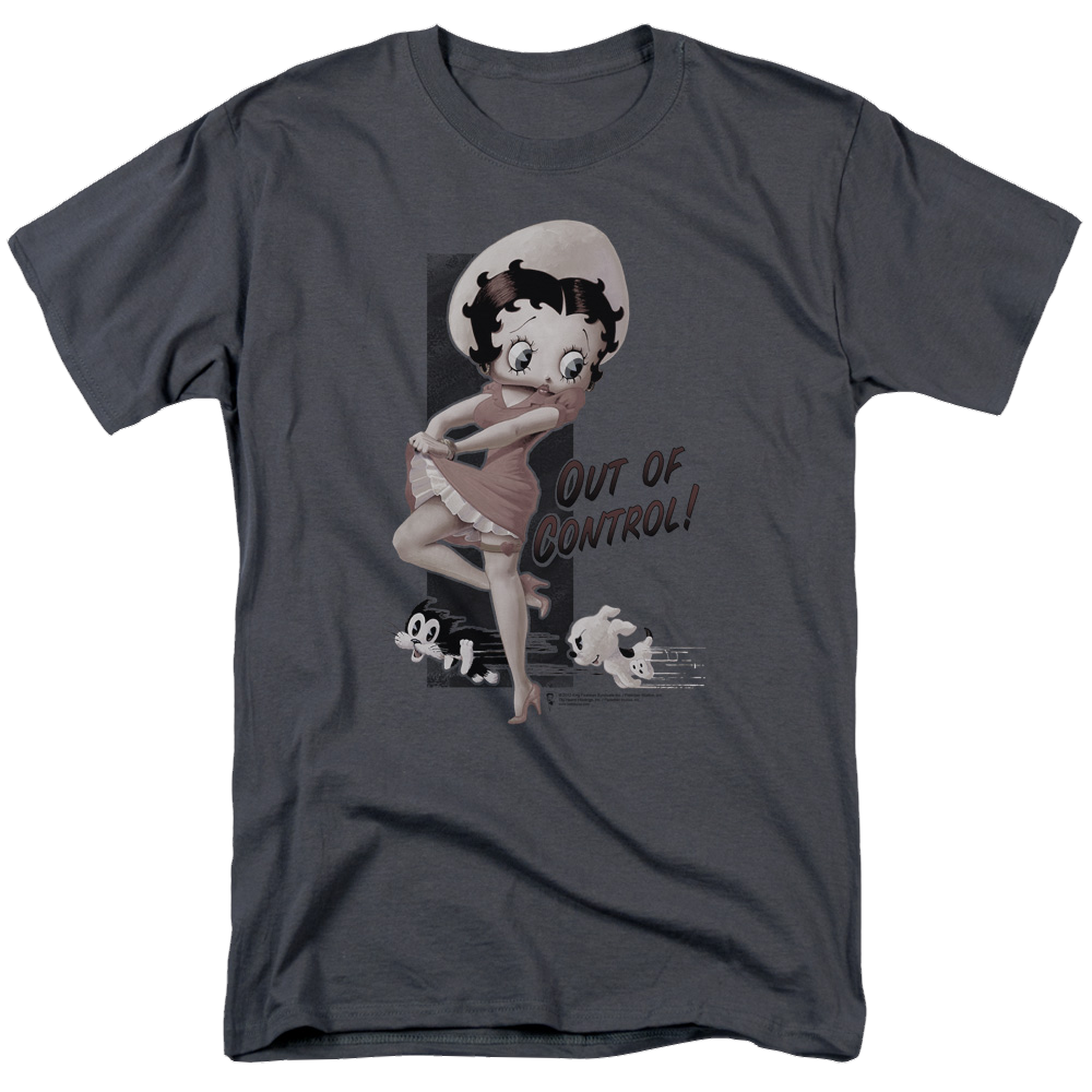 Betty Boop Out Of Control - Men's Regular Fit T-Shirt Hoodie, Sweatshirt | ZylaModa.com