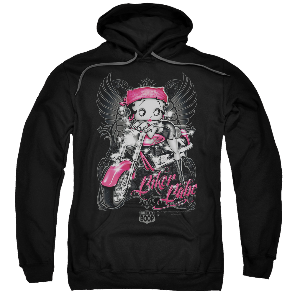 Betty Boop Biker Babe - Pullover Hoodie T-Shirts, Sweatshirt | ZylaModa.com